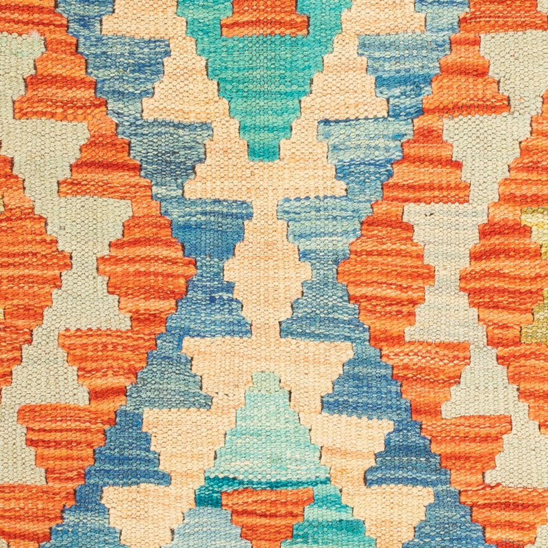 Tapis Kelim - Splash - 89 x 63 cm - multicolore