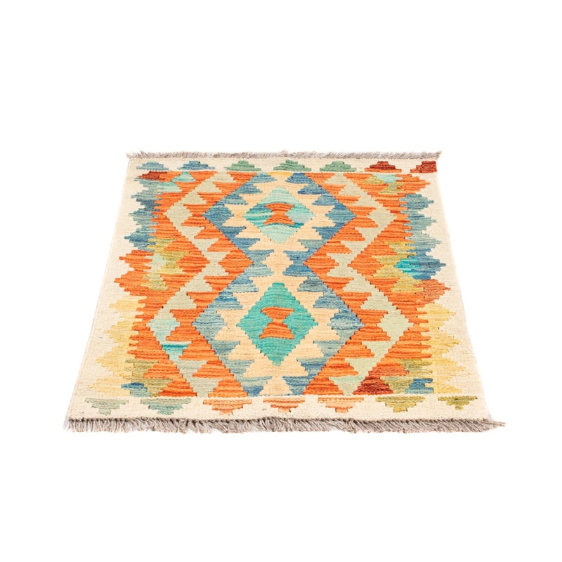 Tapis Kelim - Splash - 89 x 63 cm - multicolore