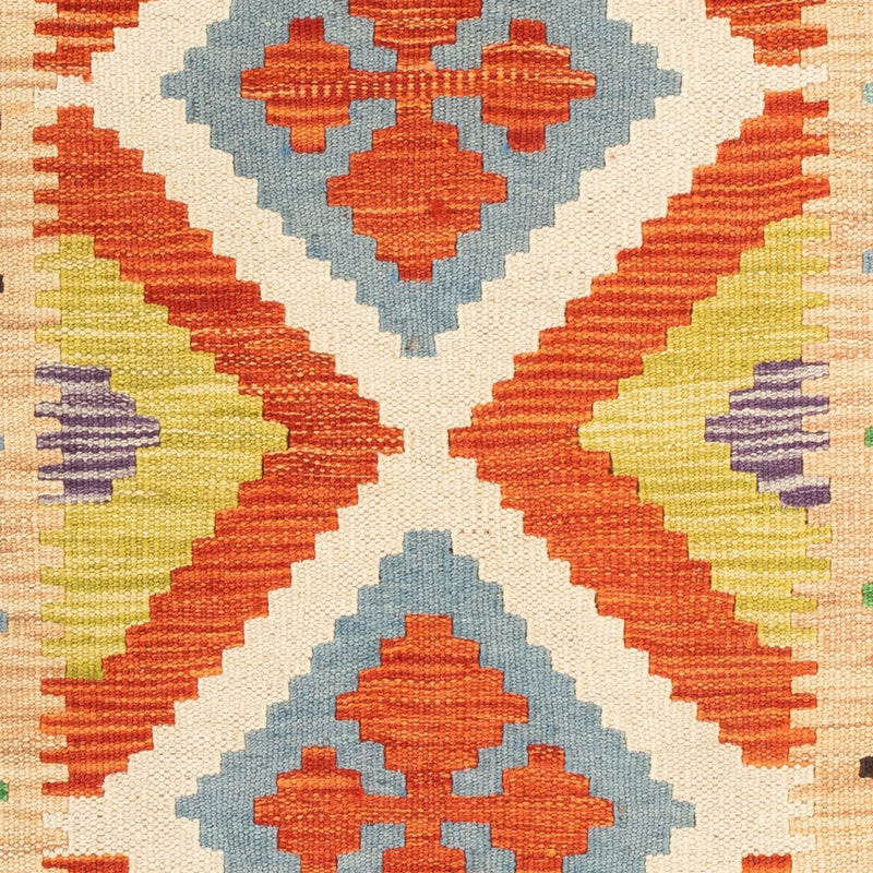Tapis Kelim - Splash - 89 x 63 cm - multicolore