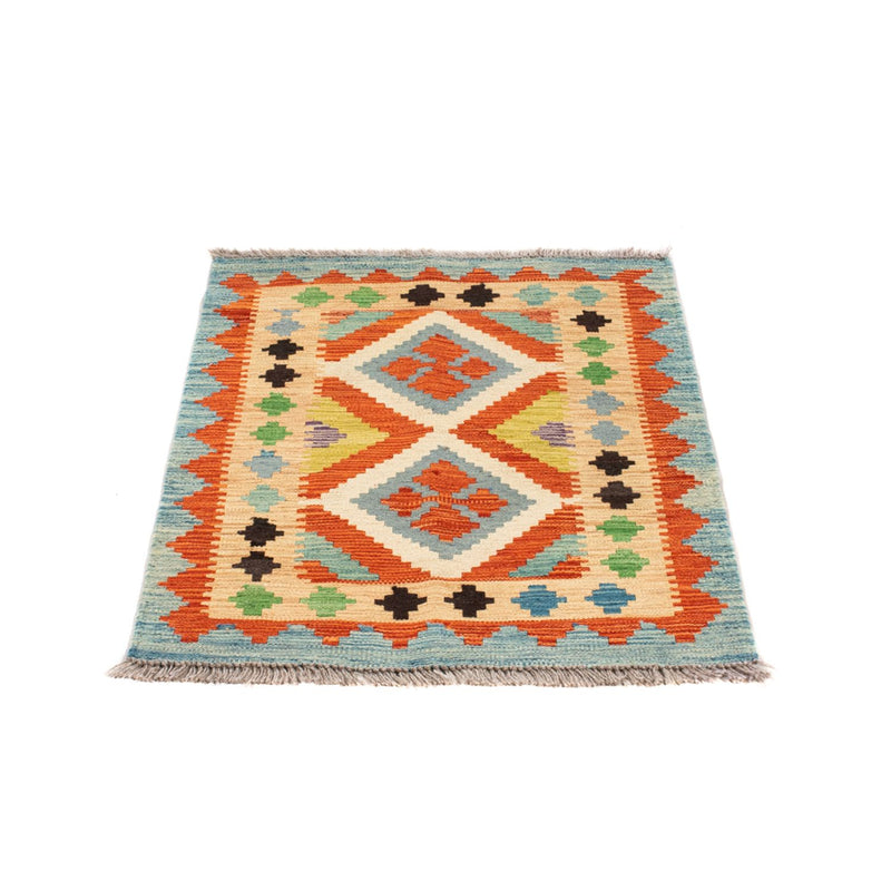 Tapis Kelim - Splash - 89 x 63 cm - multicolore