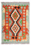 Tapis Kelim - Splash - 89 x 63 cm - multicolore