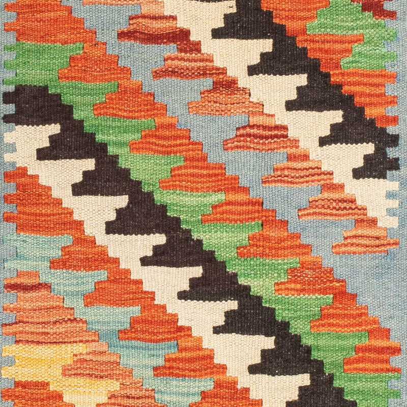 Tapis Kelim - Splash - 89 x 63 cm - multicolore