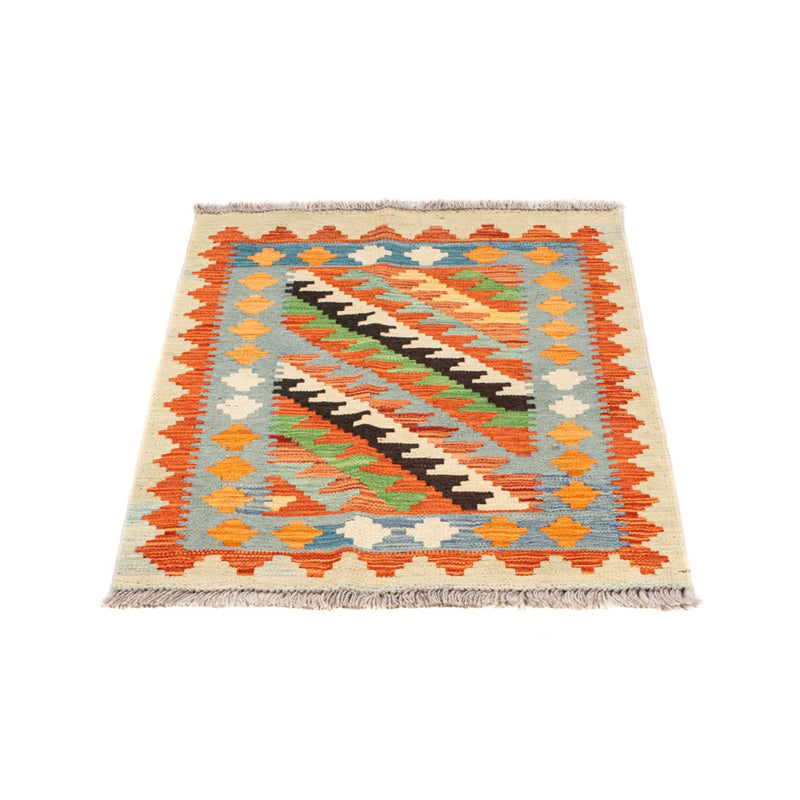 Tapis Kelim - Splash - 89 x 63 cm - multicolore