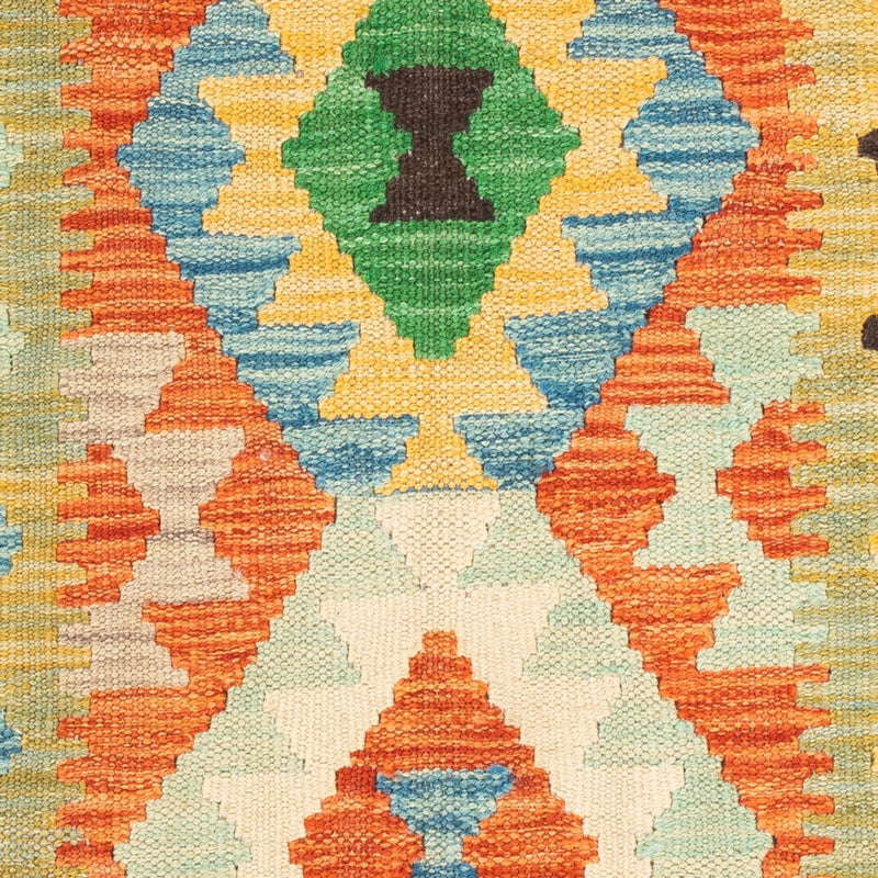 Tapis Kelim - Splash - 89 x 63 cm - multicolore