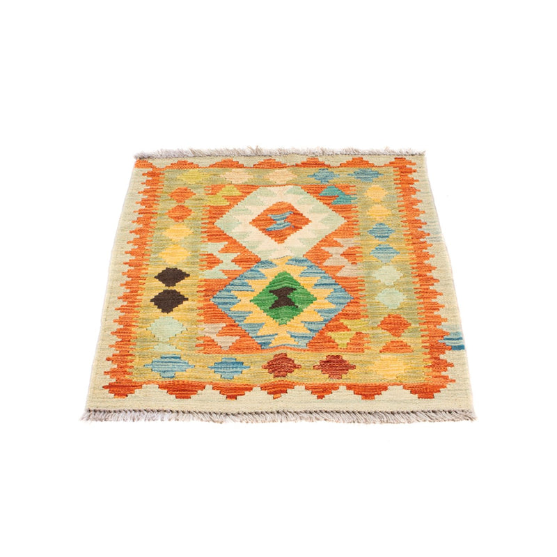 Tapis Kelim - Splash - 89 x 63 cm - multicolore