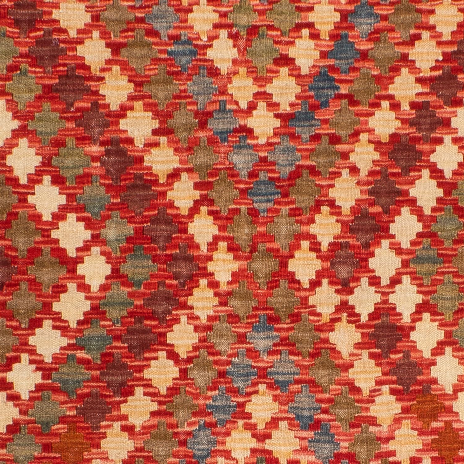 Tapis Kelim - Splash - 193 x 148 cm - multicolore
