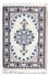 Tapis persan - Nain - 60 x 40 cm - bleu clair