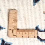 Tapis persan - Nain - 60 x 40 cm - bleu clair