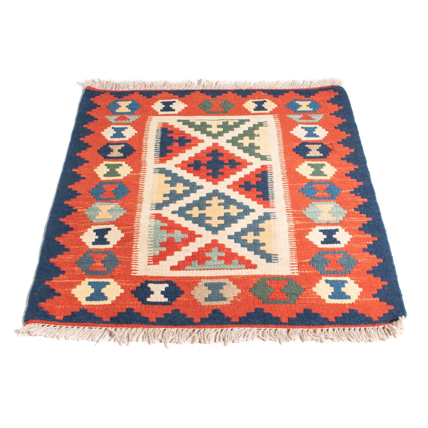 Tapis Kelim - Oriental - 94 x 70 cm - multicolore