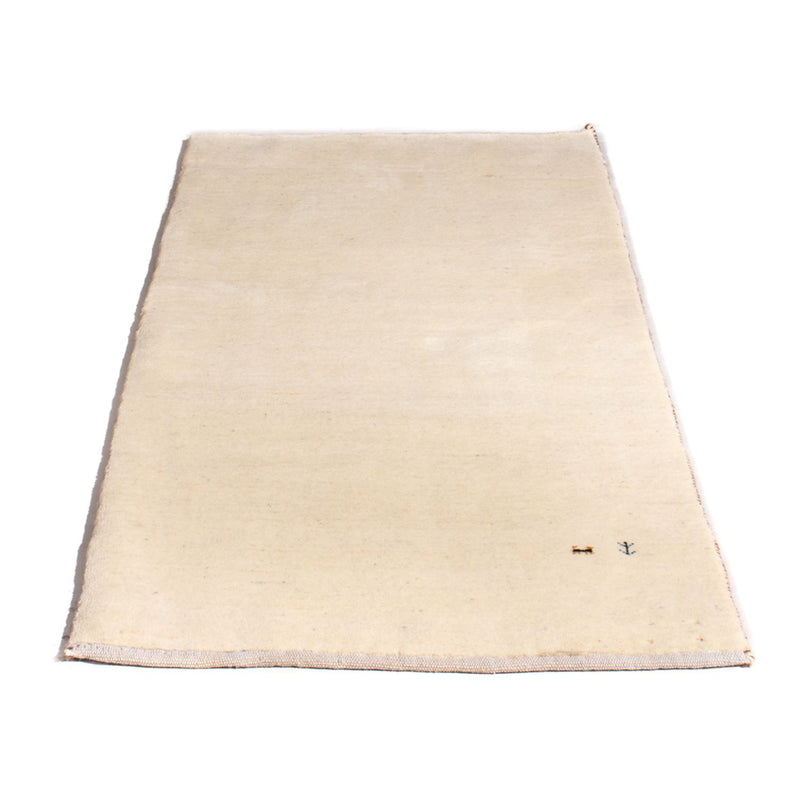 Tapis Gabbeh - Persan - 160 x 75 cm - crème