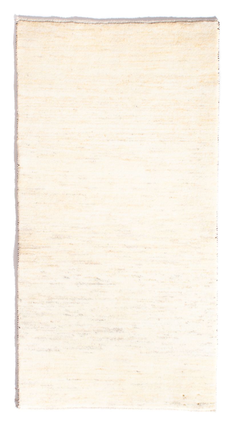Tapis Gabbeh - Persan - 137 x 72 cm - crème