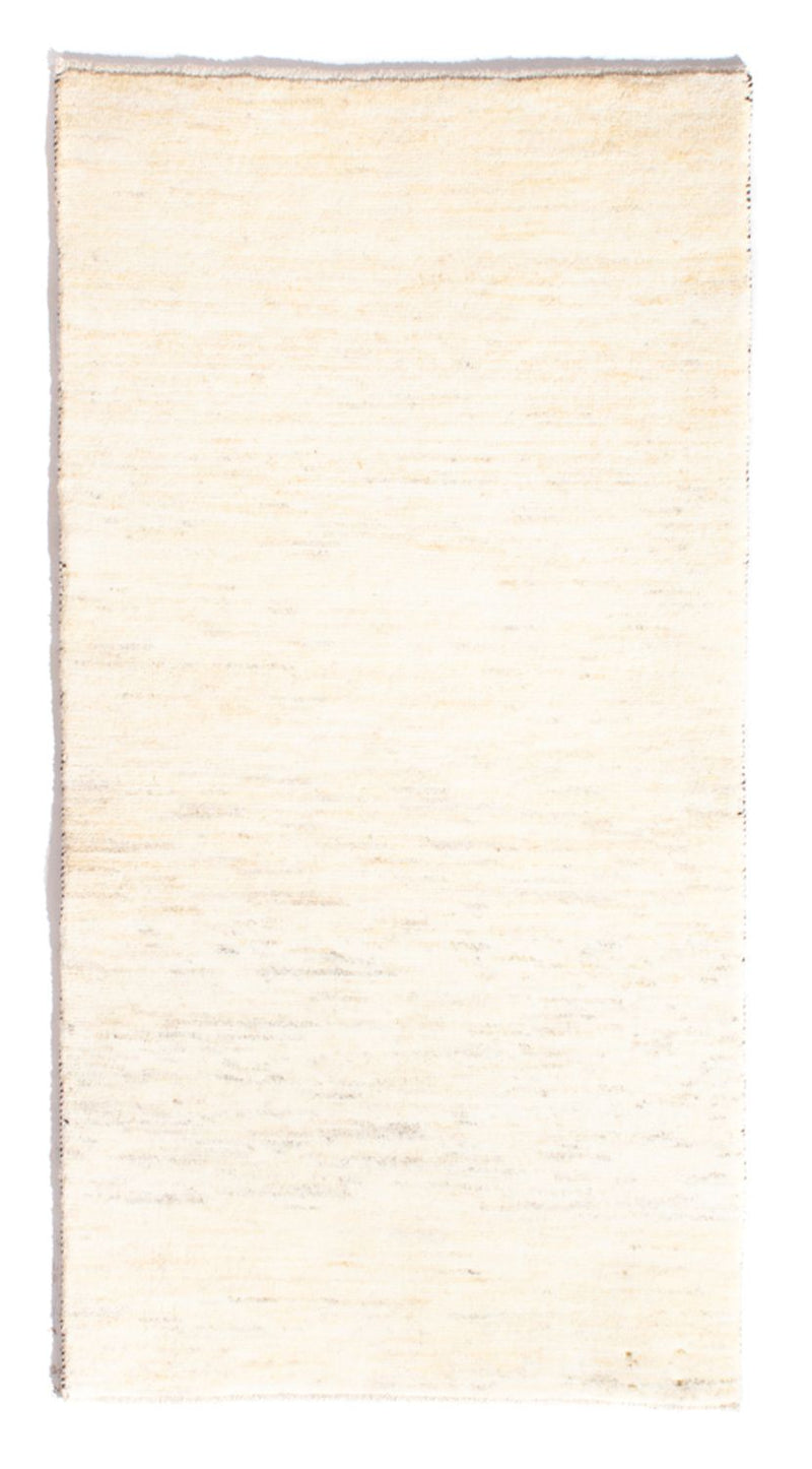 Tapis Gabbeh - Persan - 137 x 72 cm - crème