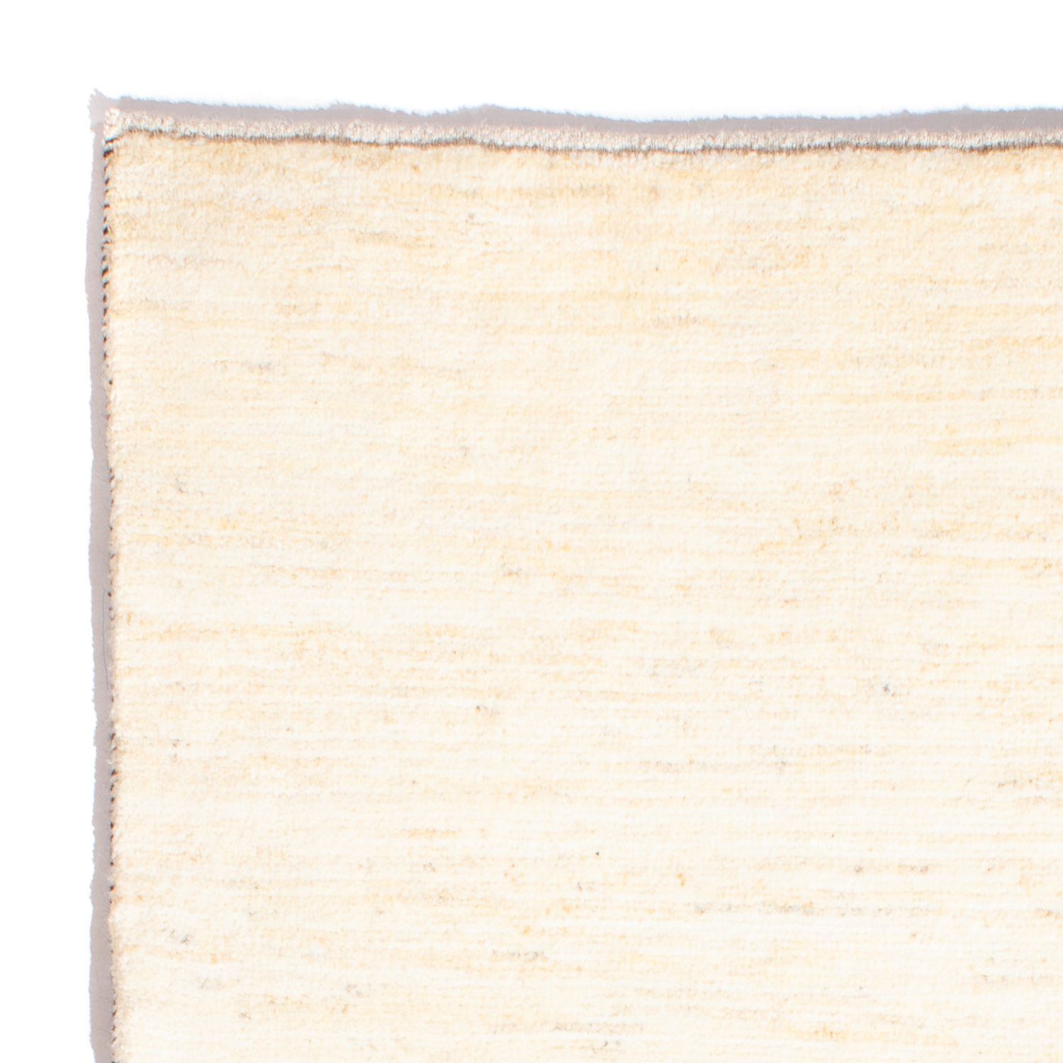 Tapis Gabbeh - Persan - 137 x 72 cm - crème