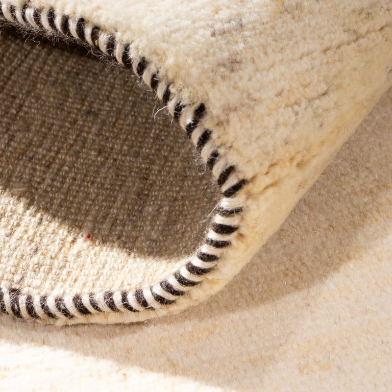 Tapis Gabbeh - Persan - 137 x 72 cm - crème