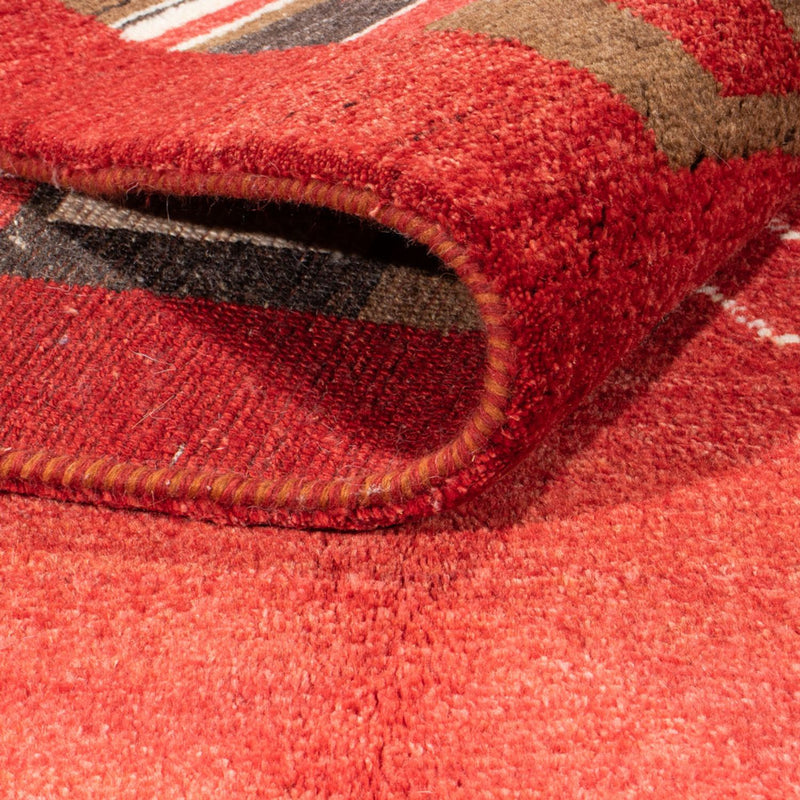 Tapis Gabbeh - Persan - 191 x 147 cm - rouge
