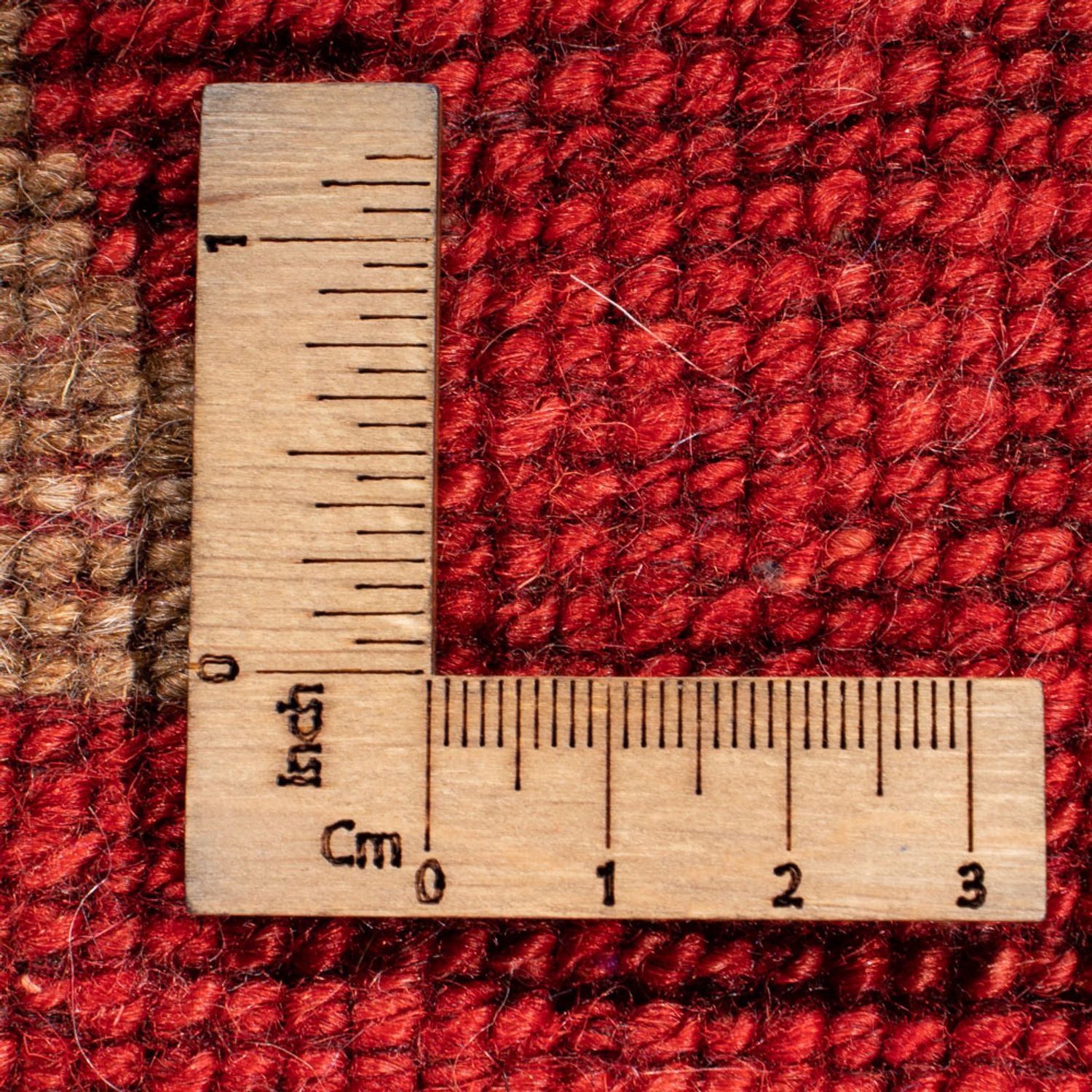 Tapis de couloir Tapis Gabbeh - Persan - 205 x 74 cm - rouge