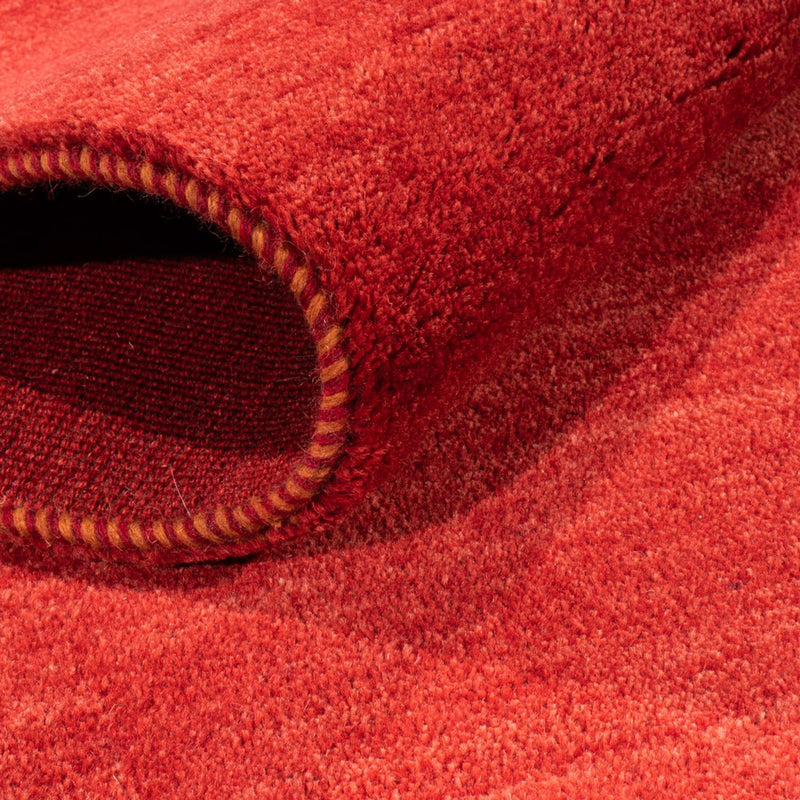 Tapis de couloir Tapis Gabbeh - Persan - 296 x 85 cm - rouge
