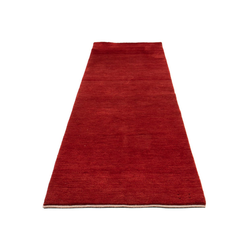 Tapis de couloir Tapis Gabbeh - Persan - 296 x 85 cm - rouge