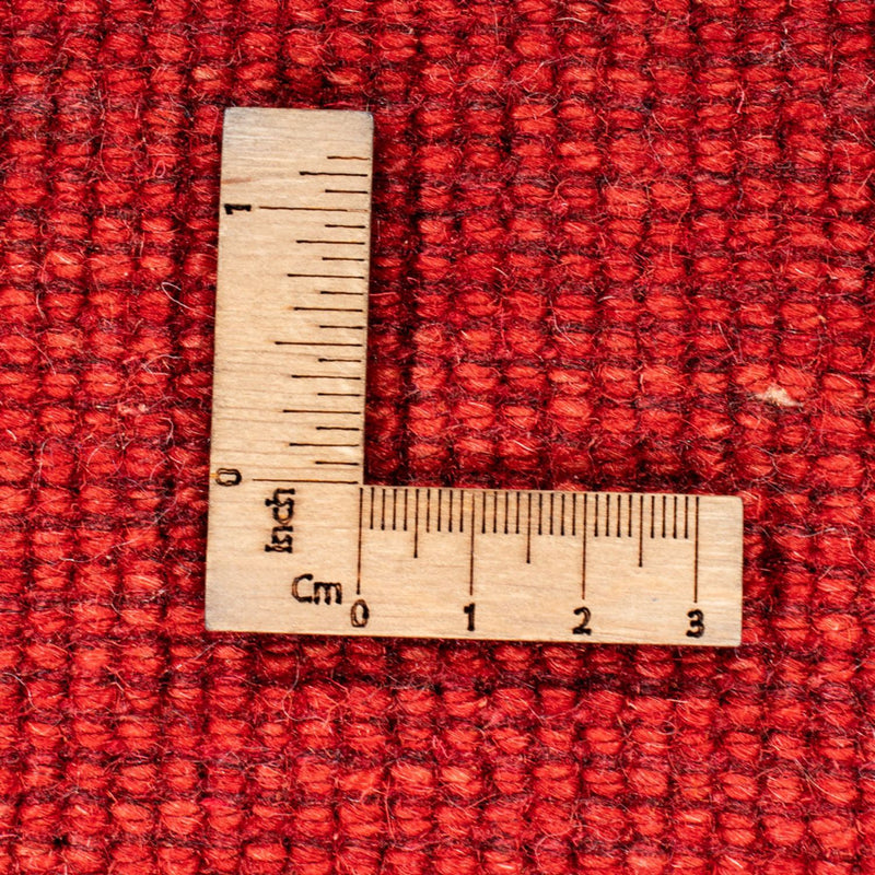 Tapis de couloir Tapis Gabbeh - Persan - 296 x 85 cm - rouge