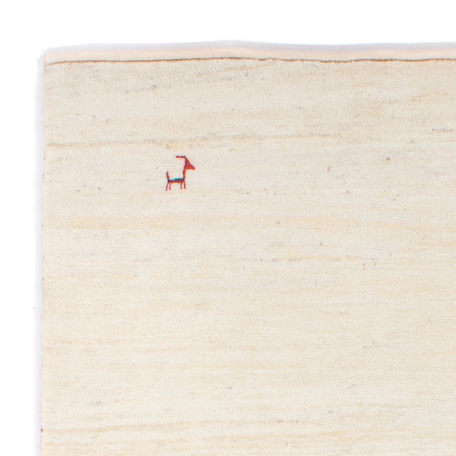Gabbeh Teppich - Perser - 188 x 153 cm - beige