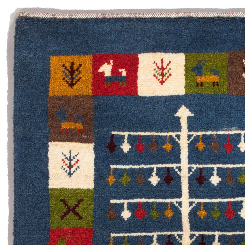 Tapis Gabbeh - Persan - 90 x 62 cm - multicolore