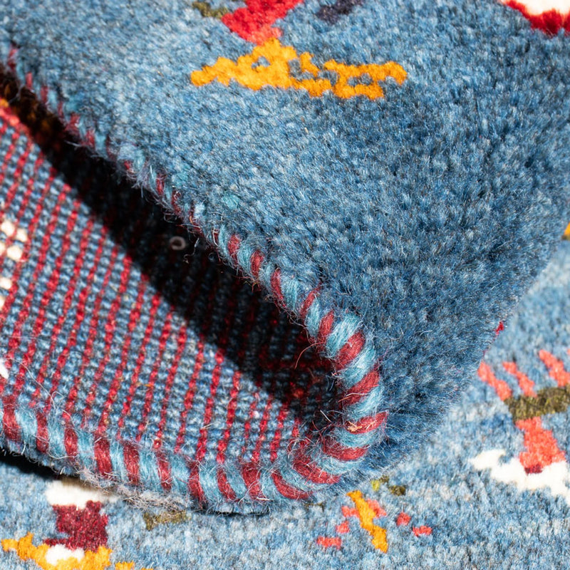 Tapis Gabbeh - Persan - 90 x 65 cm - multicolore