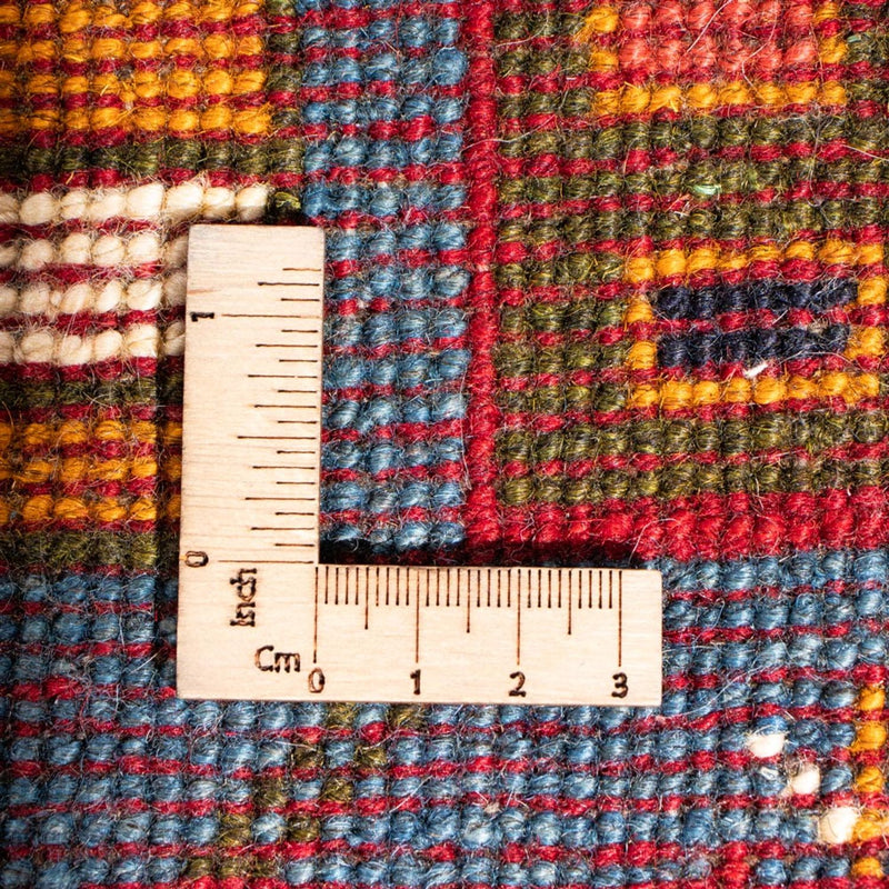 Tapis Gabbeh - Persan - 90 x 65 cm - multicolore