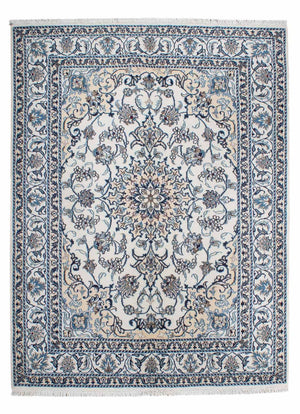 Tapis persan - Nain - 198 x 149 cm - beige