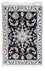 Tapis persan - Nain - 90 x 60 cm - bleu foncé