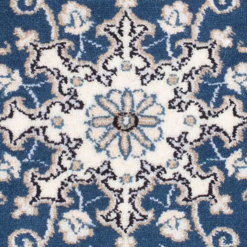 Tapis persan - Nain - 90 x 60 cm - bleu