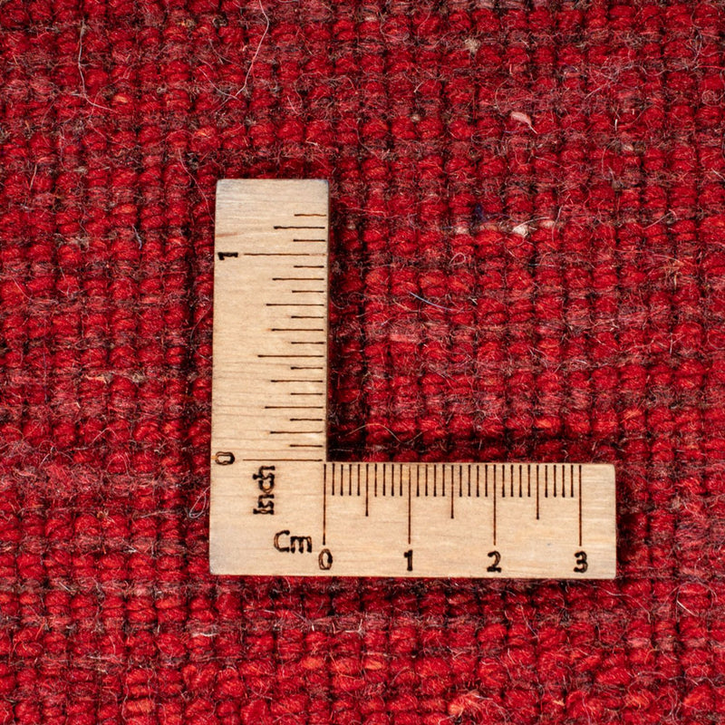 Tapis Gabbeh - Persan - 204 x 150 cm - rouge