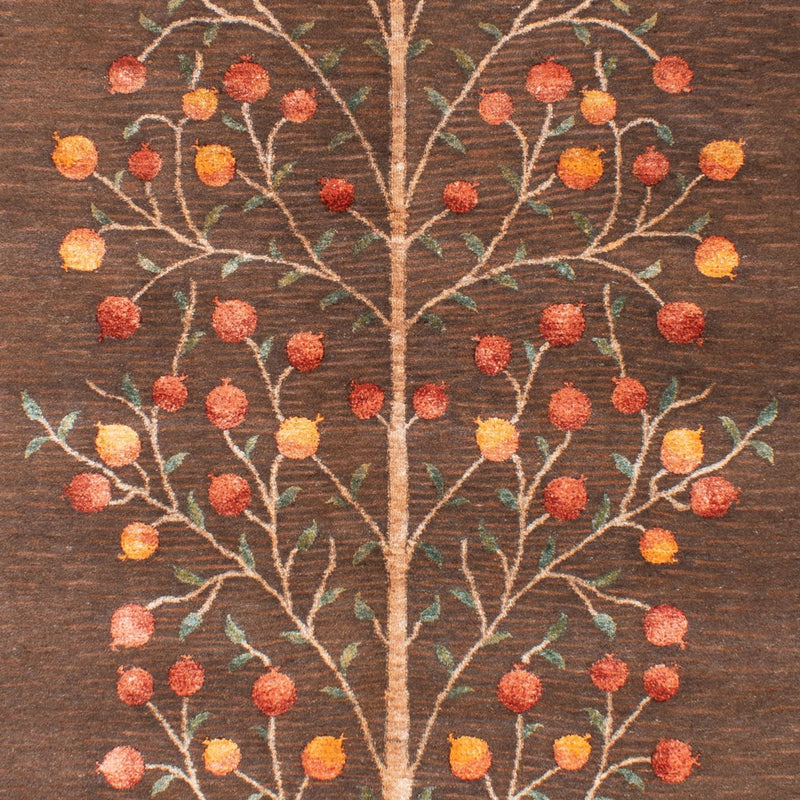 Tapis design - 249 x 187 cm - marron