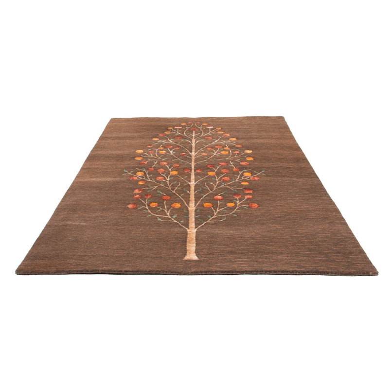 Tapis design - 249 x 187 cm - marron