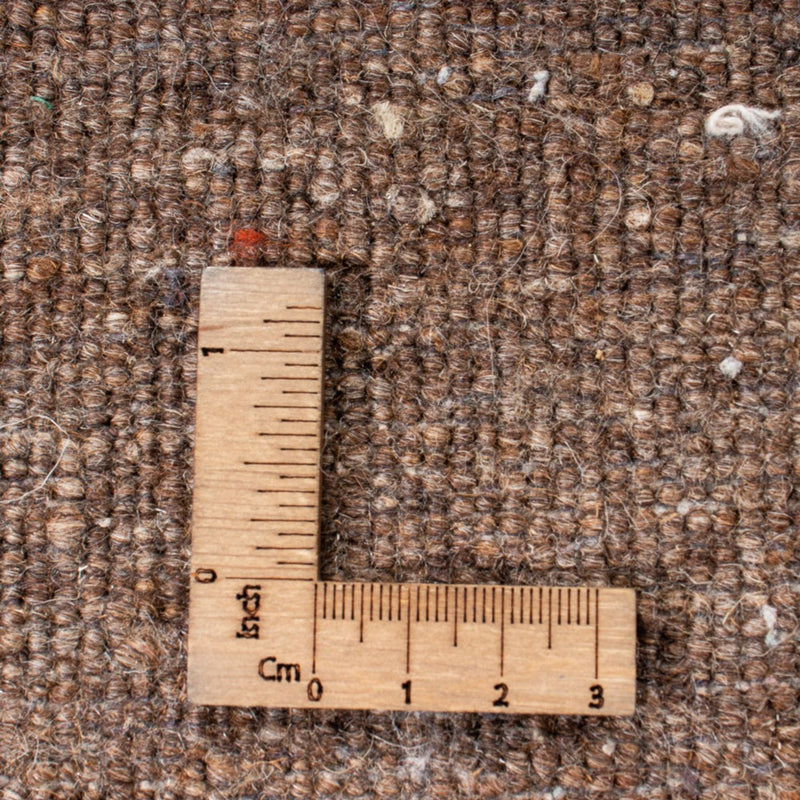 Tapis design - 249 x 187 cm - marron