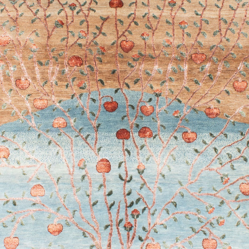 Designer Teppich - 260 x 188 cm - blau
