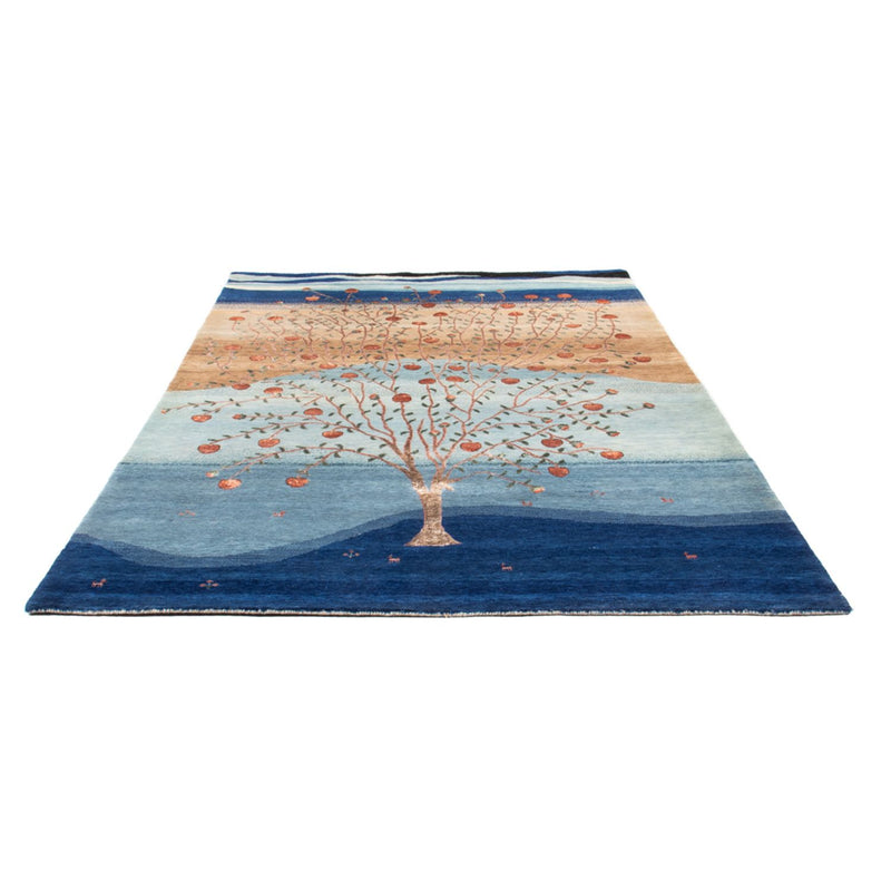 Designer Teppich - 260 x 188 cm - blau