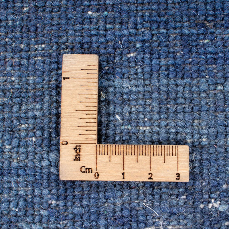 Designer Teppich - 260 x 188 cm - blau