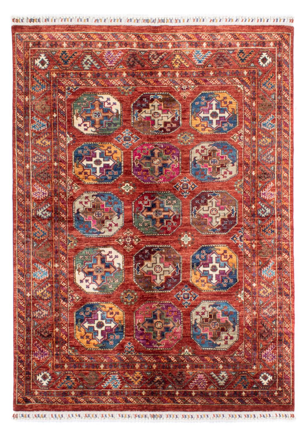 Ziegler Teppich - Ariana - 203 x 147 cm - mehrfarbig