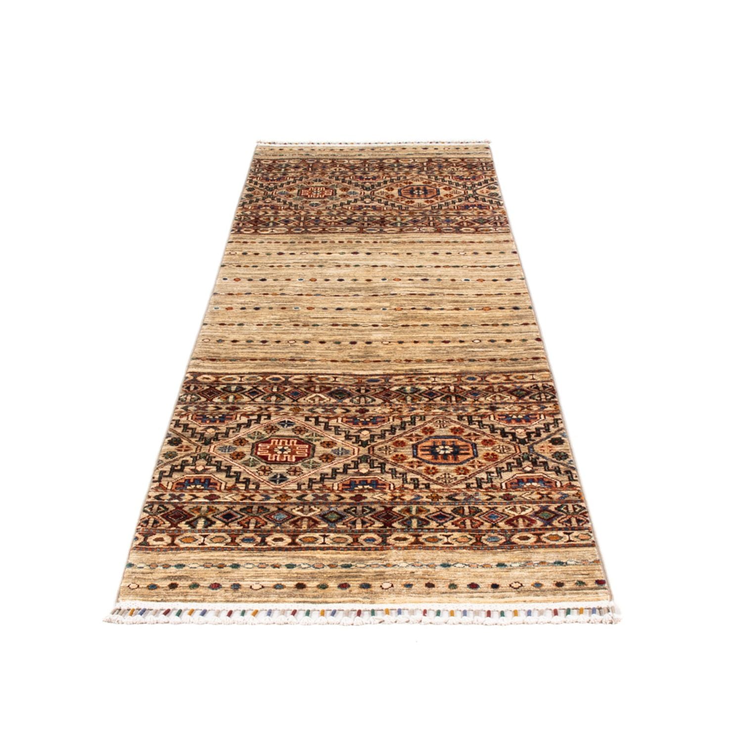 Tapis de couloir Tapis Ziegler - Ariana - 245 x 80 cm - naturel