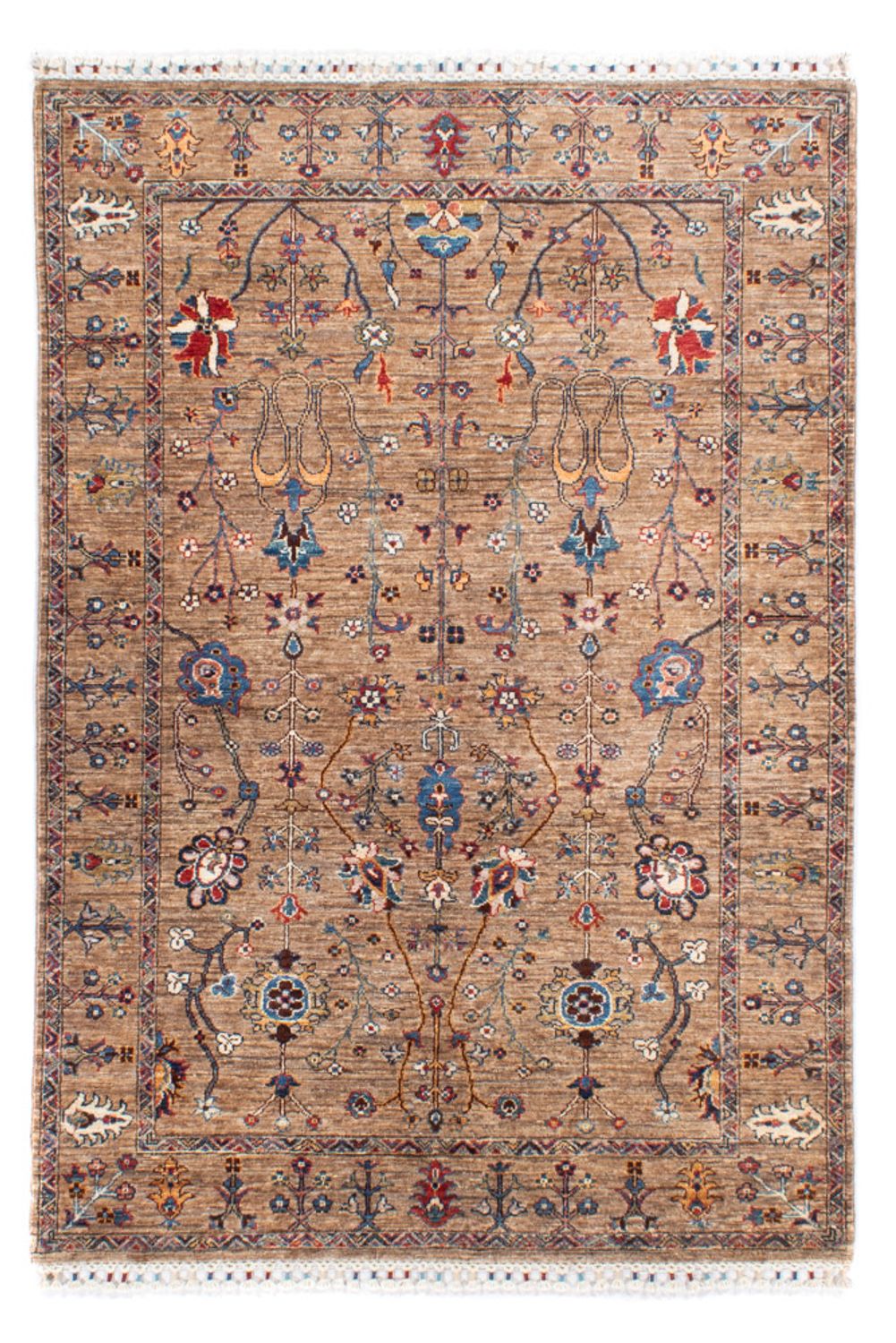 Tapis Ziegler - Ariana - 184 x 129 cm - marron clair