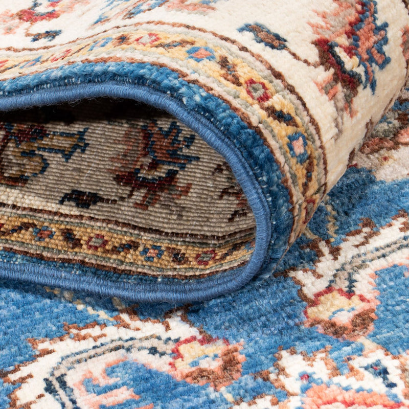 Tapis de couloir Tapis Ziegler - 308 x 81 cm - bleu