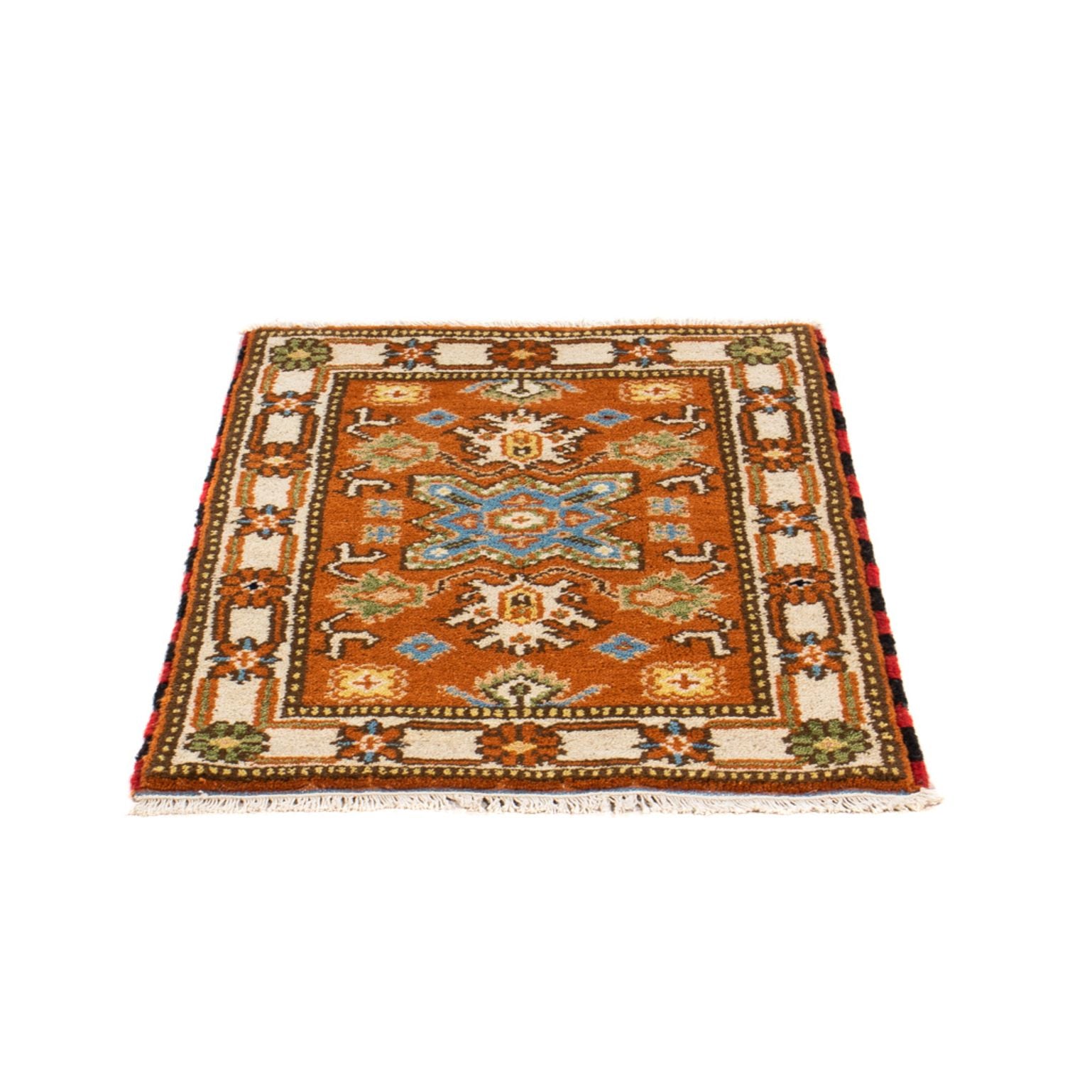 Tapis oriental - 92 x 62 cm - orange