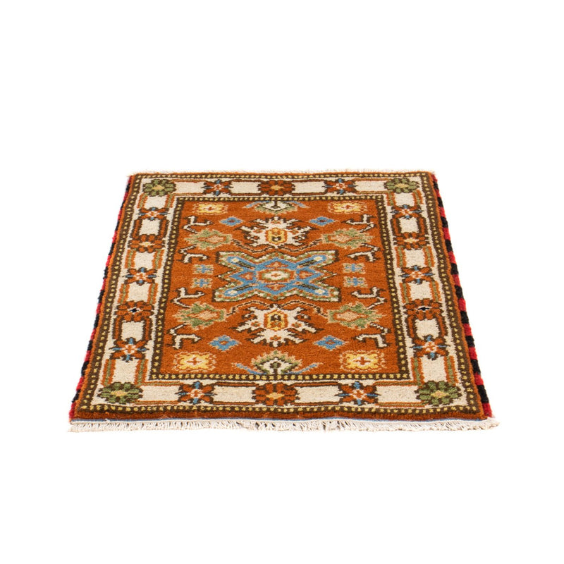 Tapis oriental - 92 x 62 cm - orange