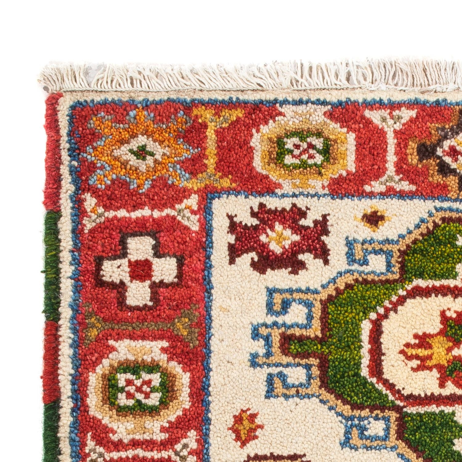 Tapis oriental - 91 x 63 cm - beige