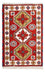 Tapis oriental - 94 x 62 cm - rouge