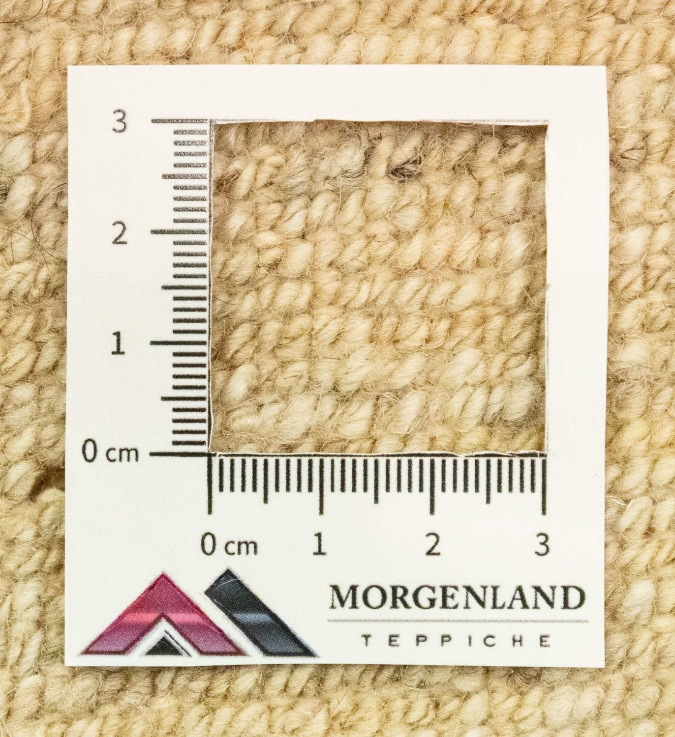 Tapis de couloir Tapis Gabbeh - Persan - 304 x 82 cm - beige