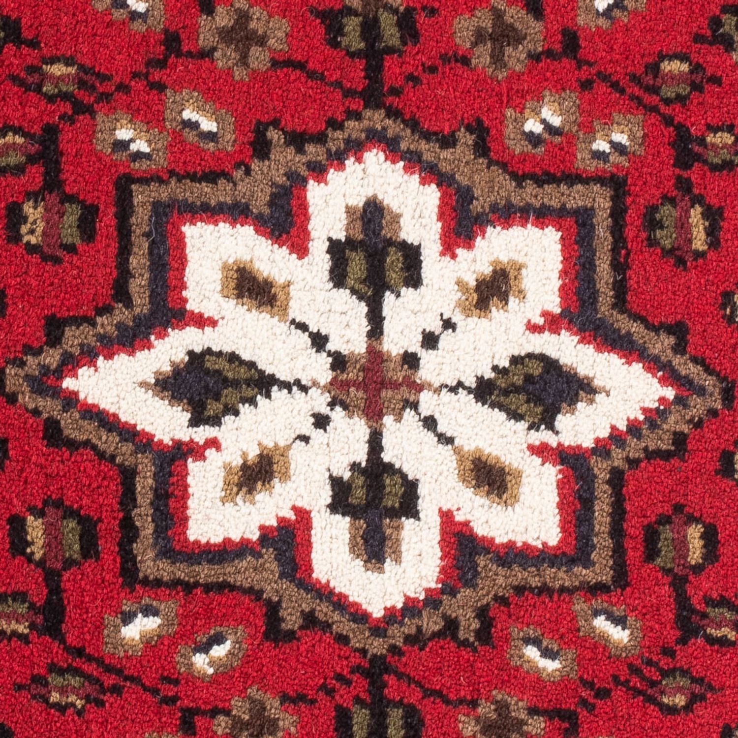Tapis oriental - 90 x 60 cm - rouge