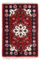 Tapis oriental - 90 x 60 cm - rouge