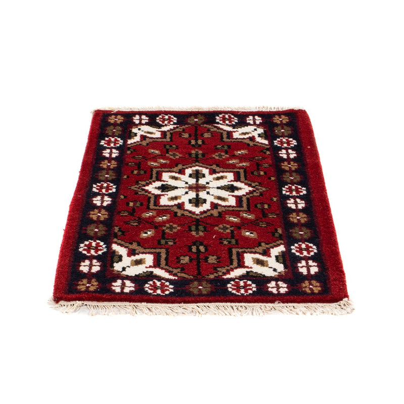Tapis oriental - 90 x 60 cm - rouge