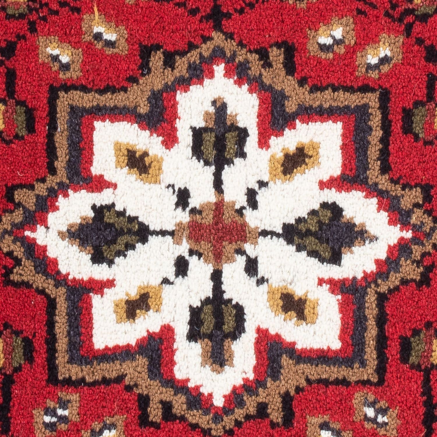 Tapis oriental - 90 x 60 cm - rouge